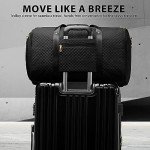 Coolife Convertible Garment Duffel Bag - Pink