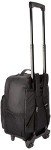 Rockland 17-Inch Double Handle Rolling Backpack - Black