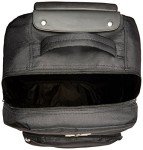 Rockland 17-Inch Double Handle Rolling Backpack - Black