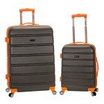 Rockland Melbourne Expandable Spinner Luggage Set