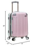 Rockland London Expandable 20-Inch Spinner Luggage