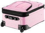 Two-Piece Pink Expandable Softside Luggage Set