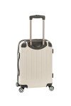 Rockland London White Hardside Spinner Luggage Set