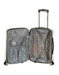 Rockland London White Hardside Spinner Luggage Set