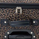 Rockland Leopard 4-Piece Softside Luggage Set