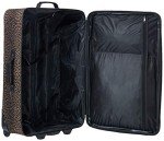 Rockland Leopard 4-Piece Softside Luggage Set