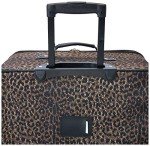 Rockland Leopard 4-Piece Softside Luggage Set