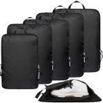 BAGAIL Ultralight Compression Packing Cubes Set