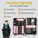 BAGAIL Packing Cubes Set for Travel Organizing