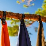 BAGAIL Compact Microfiber Travel Towel - Dark Grey