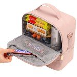 NISHEL Insulated Women’s Lunch Bag - Pink