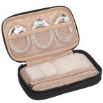 NISHEL Double Layer Tech Travel Cord Organizer