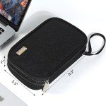 NISHEL Double Layer Tech Travel Cord Organizer
