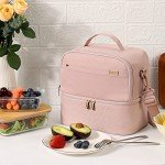 NISHEL Insulated Women’s Lunch Bag - Pink