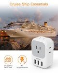 TESSAN USB Charger Block for Travel & Home