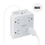 TESSAN Surge Protector with USB Ports for Travel
