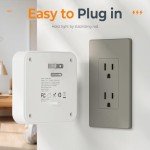 TESSAN Surge Protector with USB Ports for Travel