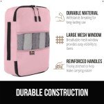 Gorilla Grip 6-Piece Packing Cubes Set - Pink