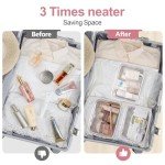PACKISM TSA Approved Clear Toiletry Bag 3-Pack