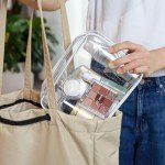 PACKISM TSA Approved Clear Toiletry Bag 3-Pack