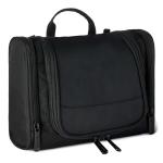 Compact Travel Toiletry Bag Organizer - Black