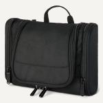 Compact Travel Toiletry Bag Organizer - Black