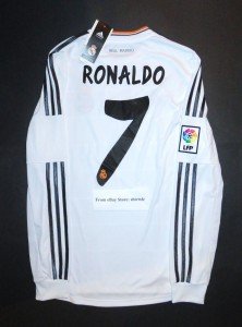 Adidas Real Madrid Cristiano Ronaldo Long Sleeve Jersey