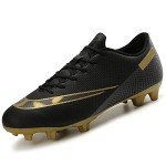 Men's Outdoor Soccer Cleats - VTASQ Black Sneakers