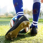 Men's Outdoor Soccer Cleats - VTASQ Black Sneakers