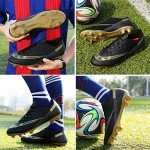 Men's Outdoor Soccer Cleats - VTASQ Black Sneakers