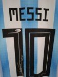 Lionel Messi Autographed Argentina Soccer Jersey