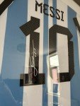 Framed Lionel Messi Autographed World Cup 2022 Shirt