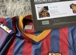 Lionel Messi 2013 Autographed Jersey with COA