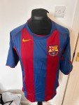 Barcelona Messi 2004-05 Home Soccer Jersey - Medium