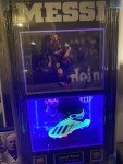 Lionel Messi 3D Barcelona Boot Display Case