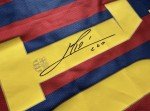 Lionel Messi 2013 Autographed Jersey with COA