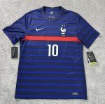 France 2020/21 Nike Mbappe #10 Home Jersey - L
