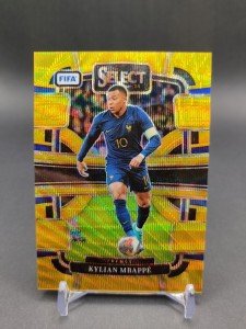 Kylian Mbappe Gold Wave 10/10 France Jersey 2023-24