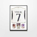Vinicius Junior Signed Real Madrid Jersey