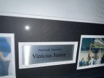 Framed Vinicius Junior Signed Real Madrid Shirt