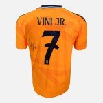 Vinicius Junior Signed Real Madrid Away Jersey