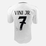 Vinicius Junior Signed Real Madrid Framed Shirt