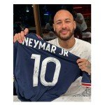 Neymar Jr Autographed PSG 2021-22 Jersey