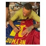 Neymar Jr Signed Barcelona 2024-25 Jersey Display