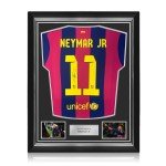 Neymar Jr Autographed 2014-15 Barcelona Jersey
