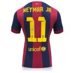 Neymar Jr Autographed 2014-15 Barcelona Jersey