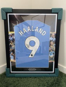 Erling Haaland Signed Manchester City Home Shirt
