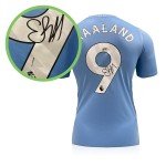 Erling Haaland Autographed Manchester City Soccer Jersey