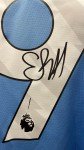 Erling Haaland Autographed Manchester City Soccer Jersey