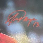 Alex Morgan Autographed 11x17 Tea Celebration Print